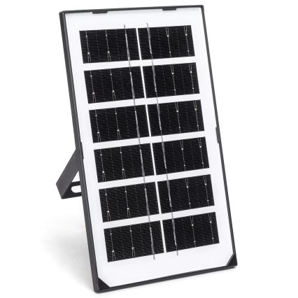 Aigostar - LED saules lampa ar sensoru LED/35W/12V 3000 mAh 6500K IP65 Ø 10 cm + tālvadība