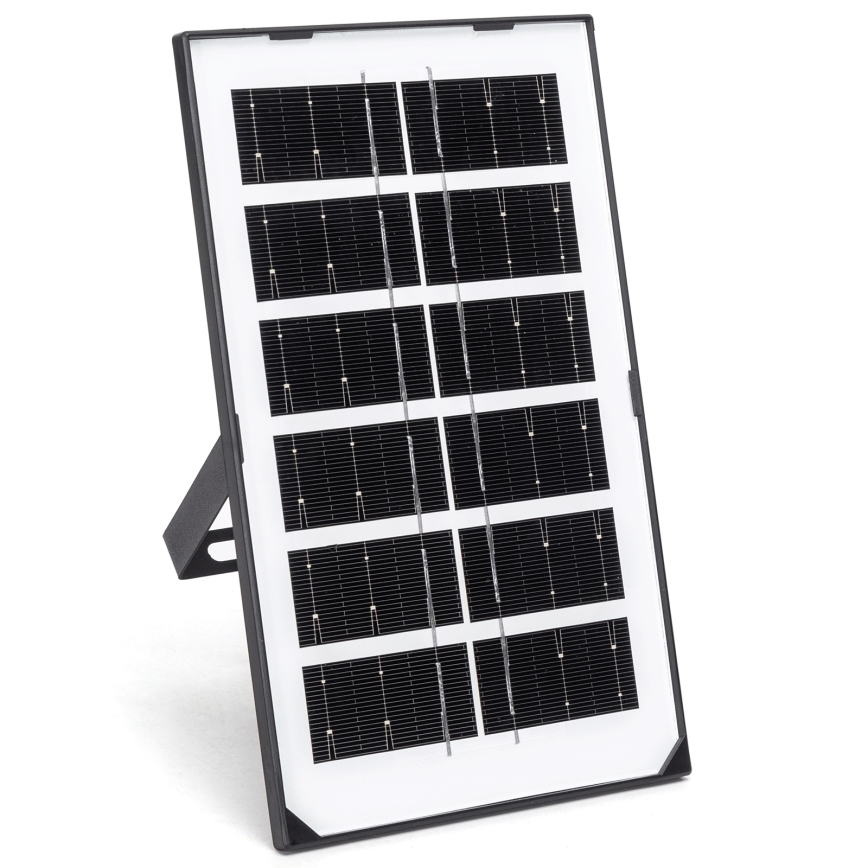 Aigostar - LED saules lampa ar sensoru LED/35W/12V 3000 mAh 6500K IP65 Ø 10 cm + tālvadība