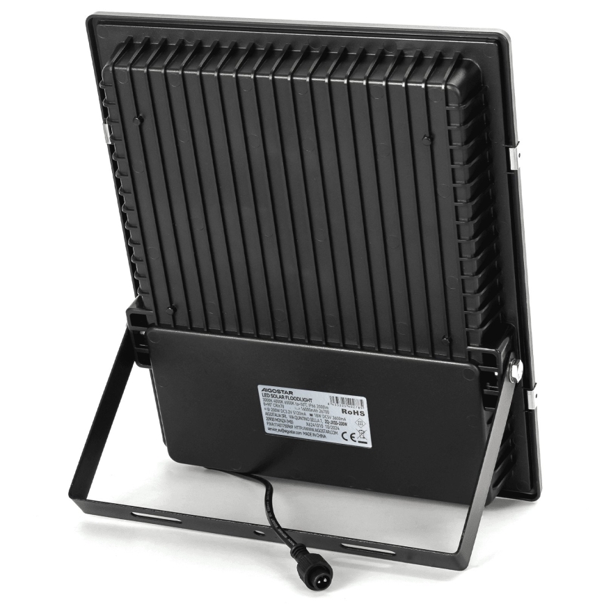 Aigostar - LED Saules prožektors LED/200W/3,2V 3600mAh 3000K/4000K/6500K IP66 + tālvadība