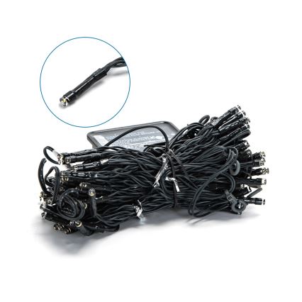 Aigostar - LED saules virtene 100 LED/8 režīmi 4x1m IP65 silti balta 800 mAh