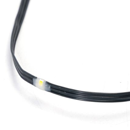 Aigostar - LED saules Ziemassvētku virtene 300xLED/8 funkcijas 32m IP65 auksti balta 1200 mAh