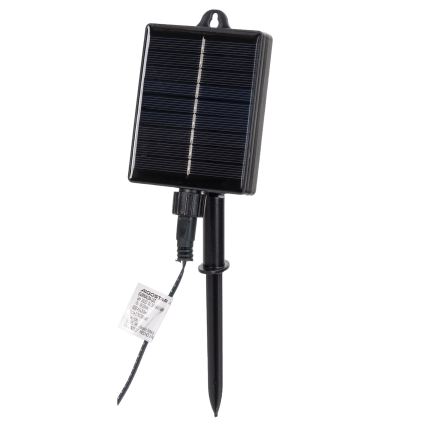 Aigostar - LED Ziemassvētku virtene ar saules paneli 500xLED/8 funkcijas 52m IP65 daudzkrāsaina 1200 mAh