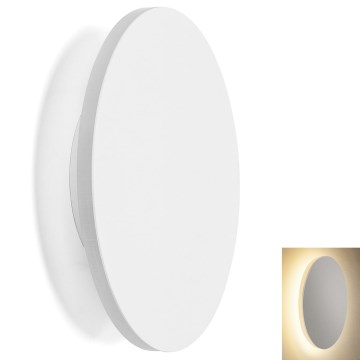 Aigostar - LED Sienas lampa LED/6,5W/230V 3000K 18 cm balta
