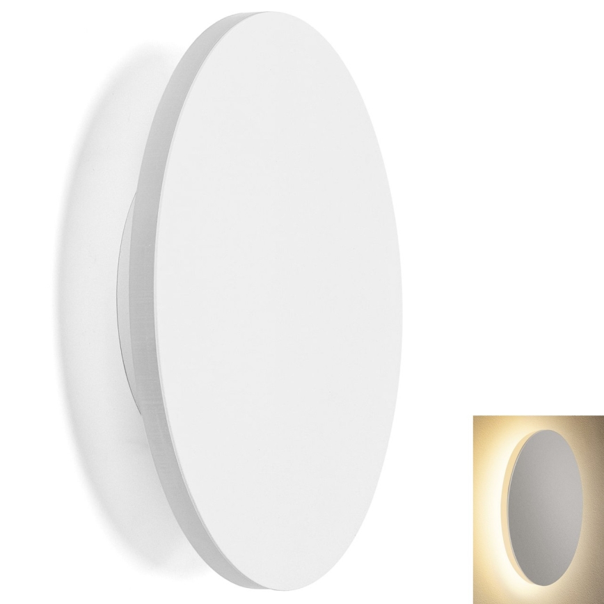 Aigostar - LED Sienas lampa LED/6,5W/230V 3000K 18 cm balta