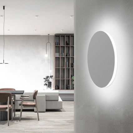 Aigostar - LED Sienas lampa LED/6,5W/230V 6500K 18 cm balta
