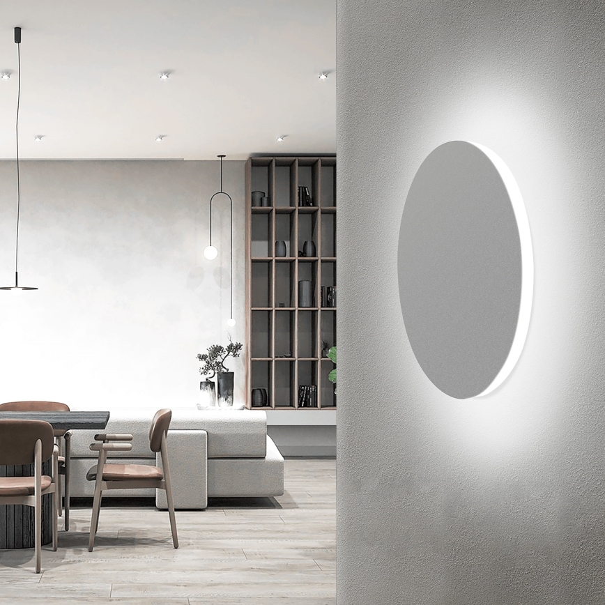 Aigostar - LED Sienas lampa LED/6,5W/230V 6500K 18 cm balta