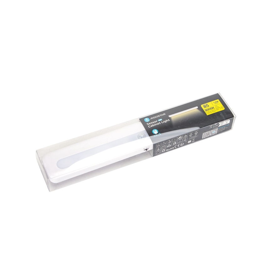 Aigostar - LED Skapja apgaismojums ar kustību sensoru LED/1,5W/3xAA 3000K