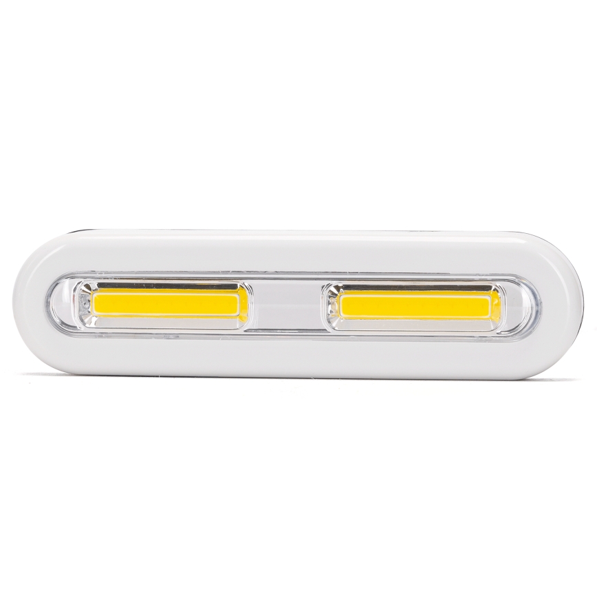 Aigostar - LED skapja apgaismojums LED/3xAAA 3000K balts