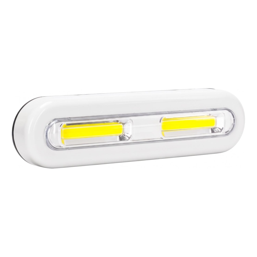 Aigostar - LED skapja apgaismojums LED/3xAAA 6500K balts