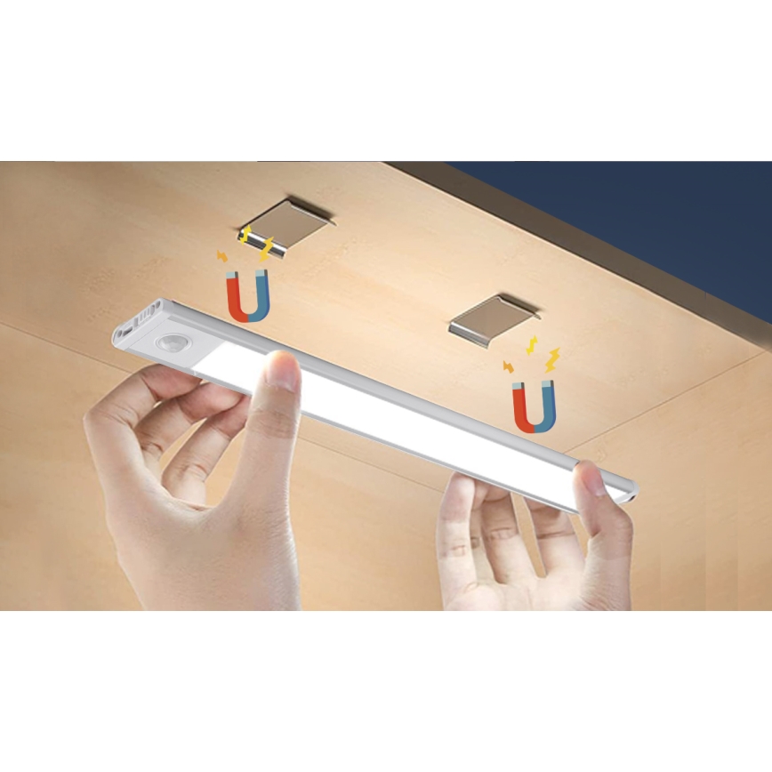 Aigostar - LED Uzlādējams mēbeļu apgaismojums ar sensoru LED/1,5W/5V 6500K