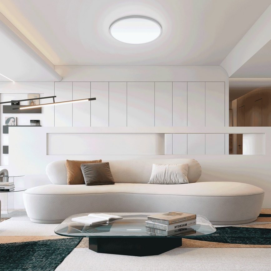 Aigostar - LED Aptumšojama vannas istabas griestu lampa LED/18W/230V 3000-6000K IP54 + tālvadības pults