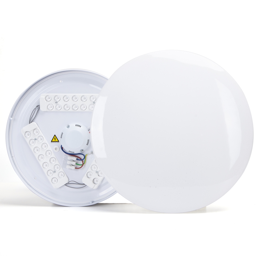 Aigostar - LED Vannas istabas griestu lampa MESH LED/18W/230V 3000-65000K IP44 + tālvadības pults