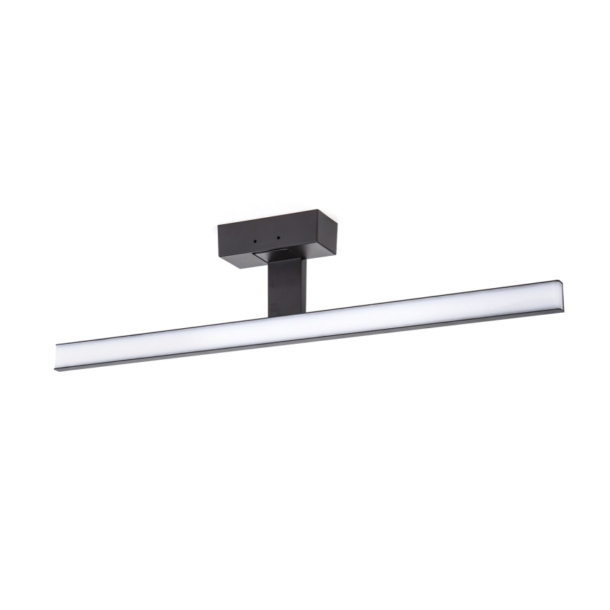 Aigostar - LED Vannas istabas spoguļa apgaismojums LED/12W/230V 4000K 60 cm IP44 melna