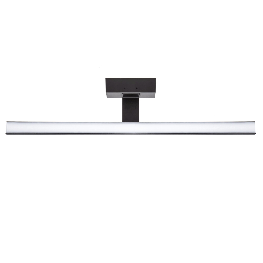 Aigostar - LED Vannas istabas spoguļa apgaismojums LED/12W/230V 4000K 60 cm IP44 melna
