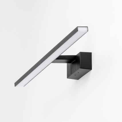 Aigostar - LED Vannas istabas spoguļa apgaismojums LED/8W/230V 4000K 40 cm IP44 melna