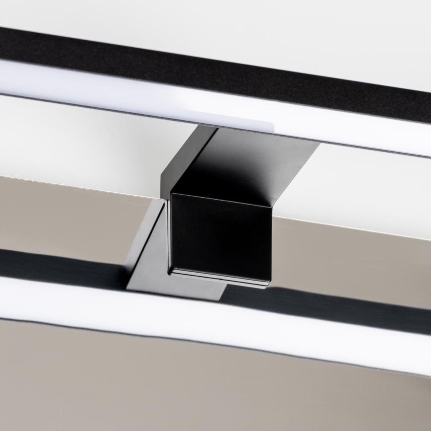 Aigostar - LED Vannas istabas spoguļa apgaismojums LED/8W/230V 4000K 40 cm IP44 melna