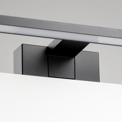 Aigostar - LED Vannas istabas spoguļa apgaismojums LED/8W/230V 4000K 40 cm IP44 melna