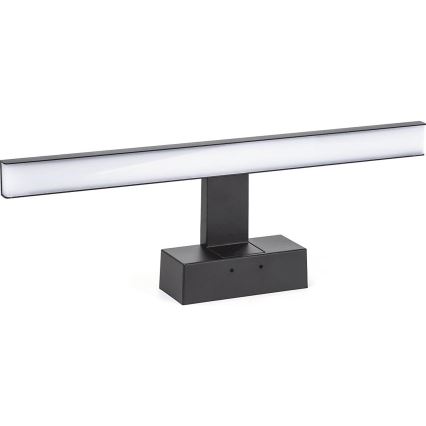 Aigostar - LED vannas istabas spoguļa apgaismojums LED/8W/230V 4000K 40 cm IP44 melns