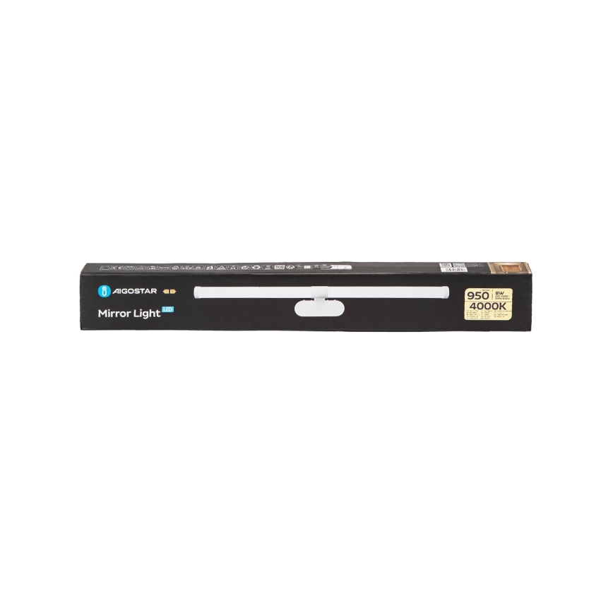 Aigostar - LED Vannas istabas spoguļa apgaismojums LED/8W/230V 4000K 60cm IP44