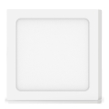 Aigostar - LED Virsapmetuma griestu lampa LED/12W/230V 17,3x17,3 cm 3000K balta