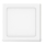 Aigostar - LED Virsapmetuma griestu lampa LED/12W/230V 17,3x17,3 cm 6500K balta