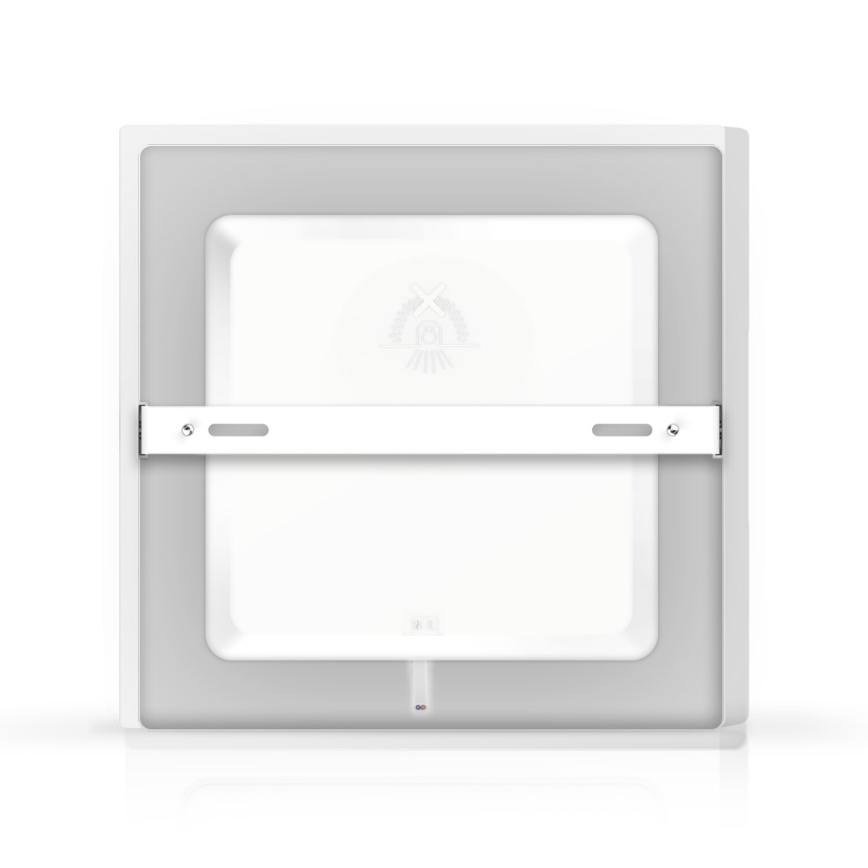 Aigostar - LED Virsapmetuma griestu lampa LED/12W/230V 17,3x17,3 cm 6500K balta