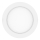 Aigostar - LED Virsapmetuma griestu lampa LED/12W/230V d. 17,4 cm 3000K balta