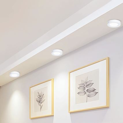 Aigostar - LED Virsapmetuma griestu lampa LED/12W/230V d. 17,4 cm 6500K balta