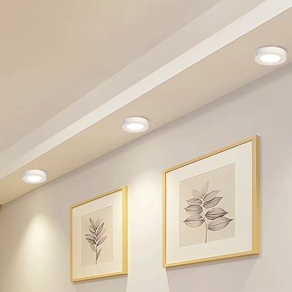 Aigostar - LED Virsapmetuma griestu lampa LED/18W/230V d. 22,6 cm 4000K balta