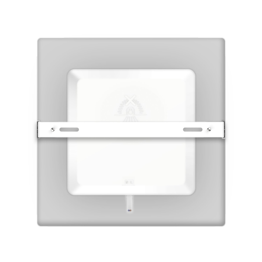 Aigostar - LED Virsapmetuma griestu lampa LED/6W/230V 12,2x12,2 cm 6500K balta