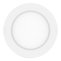 Aigostar - LED Virsapmetuma griestu lampa LED/6W/230V d. 12,3 cm 3000K balta
