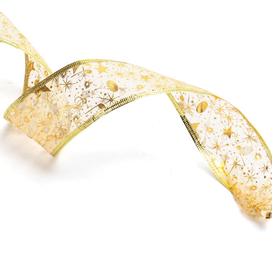 Aigostar - LED virtene 100xLED/3xAA, 10 m, silti balta, zelta