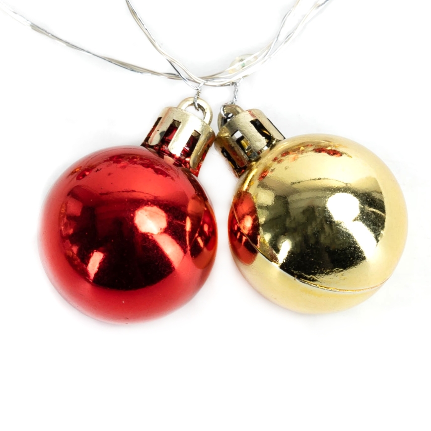 Aigostar - LED virtene 20xLED/3xAA 2m silta balta gaisma