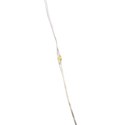 Aigostar - LED āra virtene 50xLED/3xAA 5,3 m siltā balta