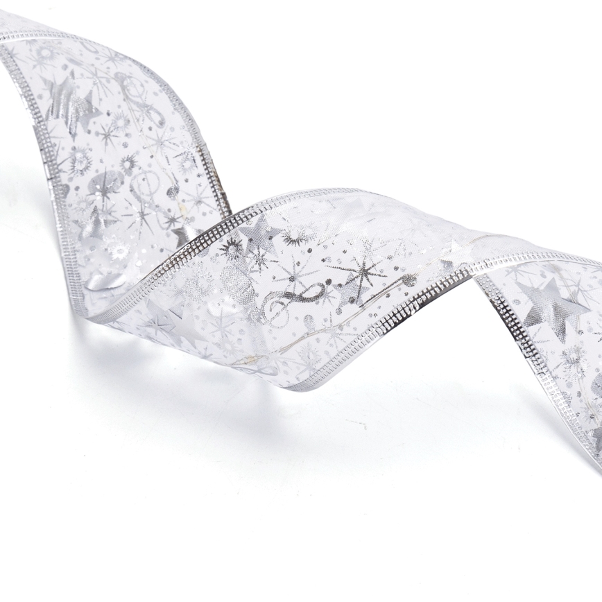 Aigostar - LED  virtene 50xLED/3xAA 5 m silti balta sudraba