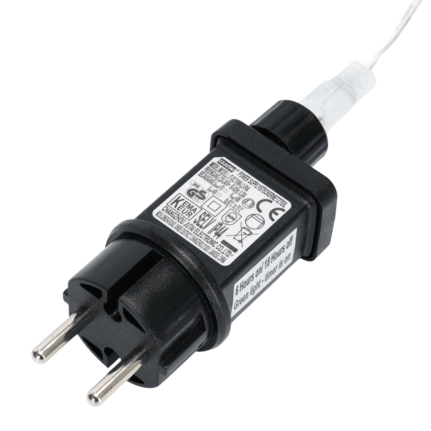 Aigostar - LED Ziemassvētku āra sniegpārslu projektors LED/5W/230V IP44 auksti balta