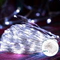 Aigostar - LED Ziemassvētku āra virtene 100xLED/8 funkcijas 10,3m IP44 vēsi balts