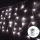 Aigostar - LED Ziemassvētku āra virtene 100xLED/8 funkcijas/3xAA 8x0,4m IP44 vēsi balts