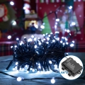 Aigostar - LED Ziemassvētku āra virtene 200xLED/8 funkcijas 10,3m IP44 vēsi balts