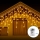 Aigostar - LED Ziemassvētku āra virtene 200xLED/8 funkcijas 13x0,6m IP44 silti balta