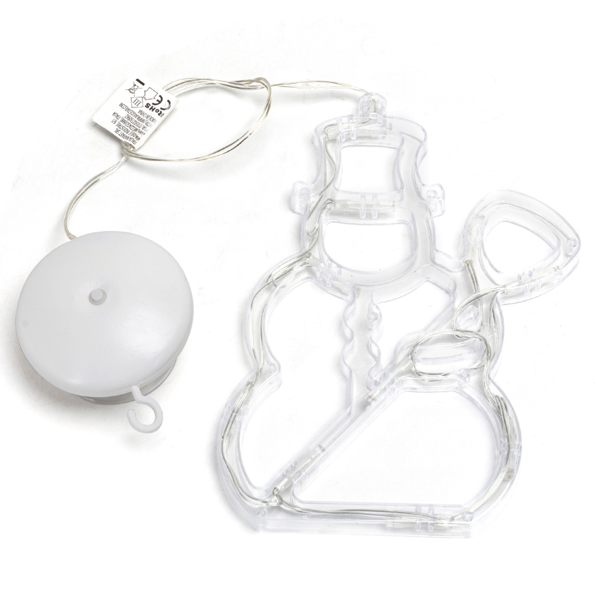 Aigostar - LED Ziemassvētku dekorācija 10xLED/3xAAA sniegavīrs 20,5 cm