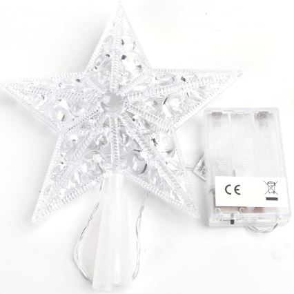 Aigostar - LED Ziemassvētku dekors 16xLED/3xAA silti balta zvaigzne