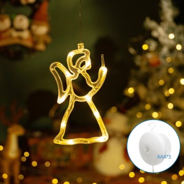Aigostar - LED Ziemassvētku rotājums LED/3xAAA enģelis 21cm