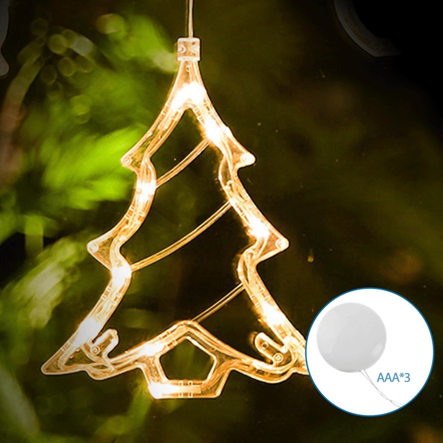 Aigostar - LED Ziemassvētku rotājums LED/3xAAA koks 20cm