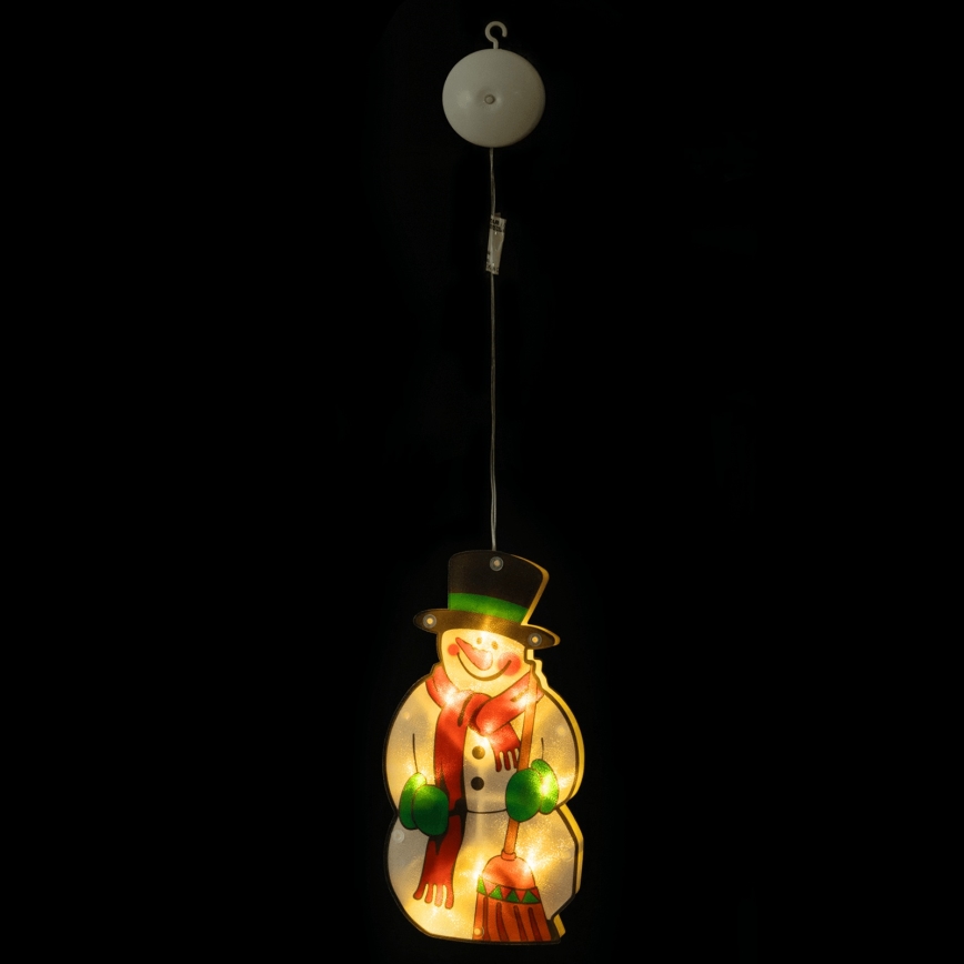 Aigostar - LED Ziemassvētku rotājums LED/3xAAA sniegavīrs 25cm