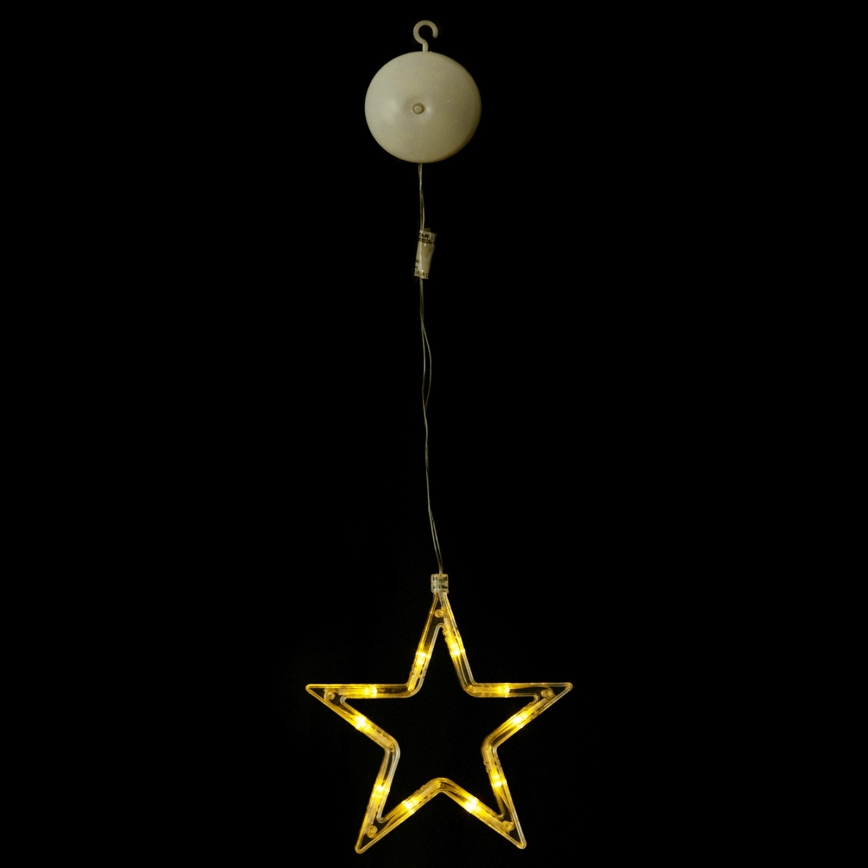 Aigostar - LED Ziemassvētku rotājums LED/3xAAA zvaigzne 19cm