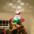 Aigostar - LED Ziemassvētku sniegpārslu projektors LED/5W/230V auksti balta Santa Claus