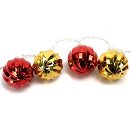 Aigostar - LED Ziemassvētku virtene 20xLED/3xAA 2 m siltā balta gaisma