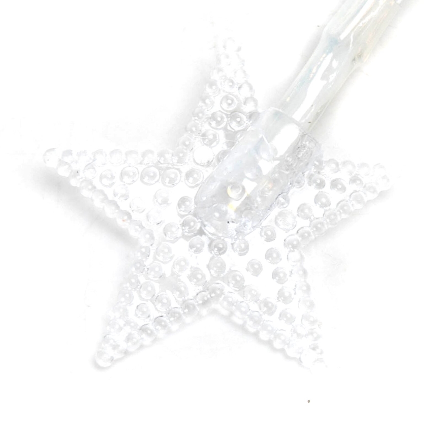 Aigostar - LED Ziemassvētku virtene 20xLED/3xAA 3,3m zvaigznes