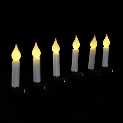 Aigostar - LED Ziemassvētku virtene, 25 LED, darbināma ar 3×AA, 5 m, silti balta